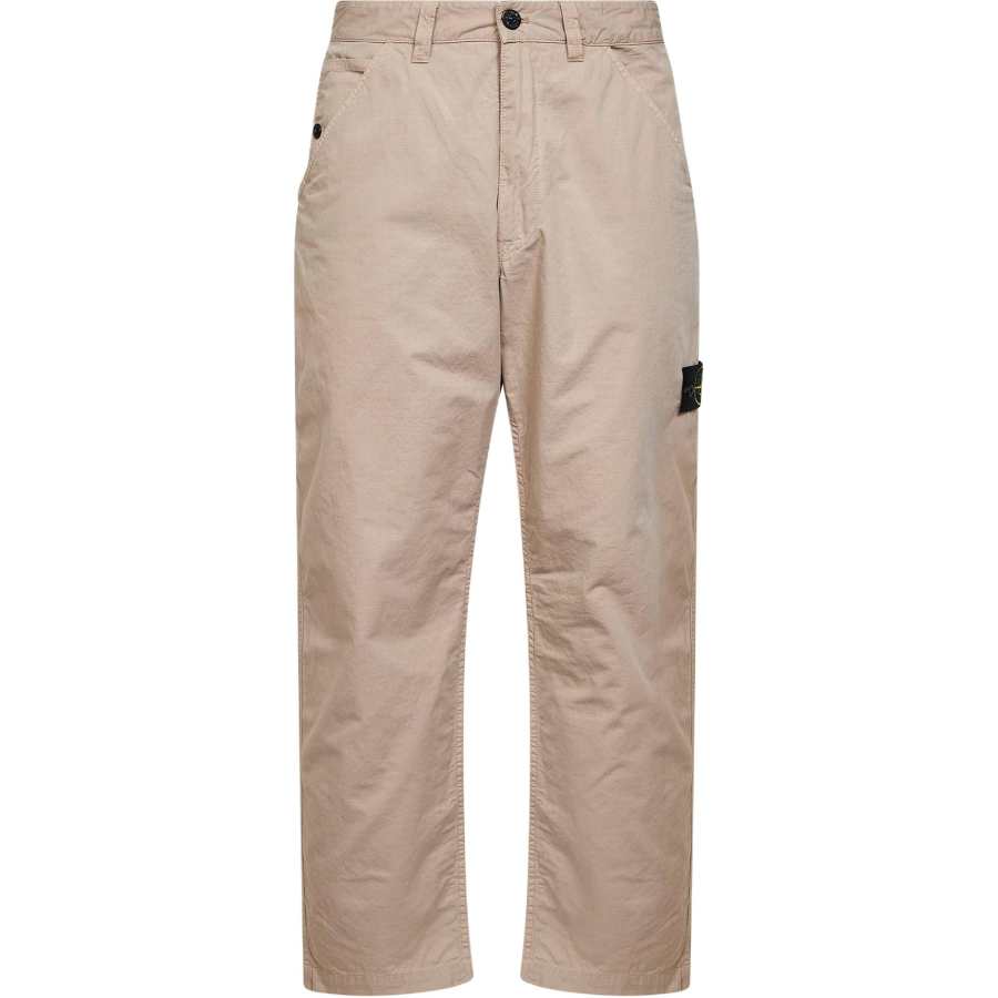 STONE ISLAND Stone Island Logo Patch Cargo Pants