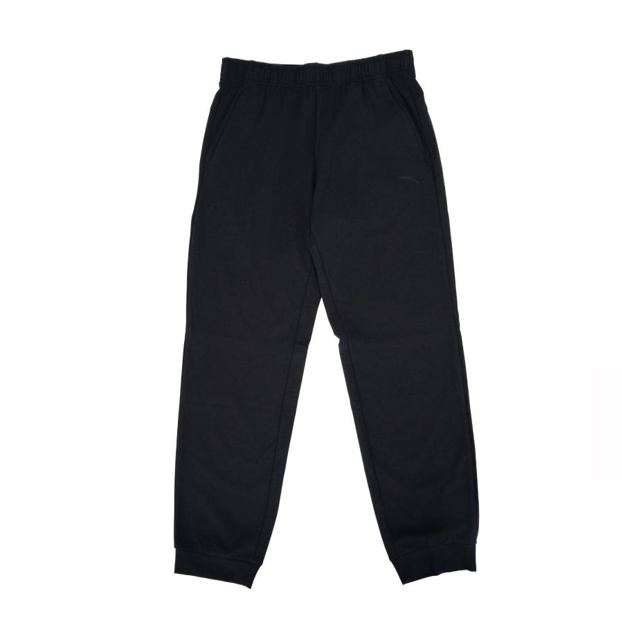 ANTA Anta Knitted Fabric Sports Pants Men's Basic Black