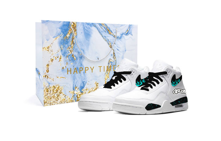 Nike Nike Flight Legacy High top Vintage Basketball Shoes Unisex White