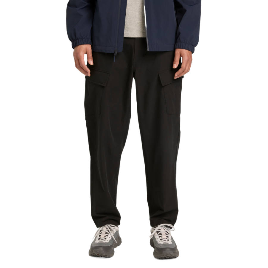 Timberland Casual Pants Men's Black Moderate Cargo Pants