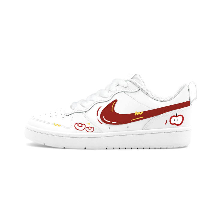 Nike Nike Court Borough Big Fish Manufacturing, Apple Pie Leather