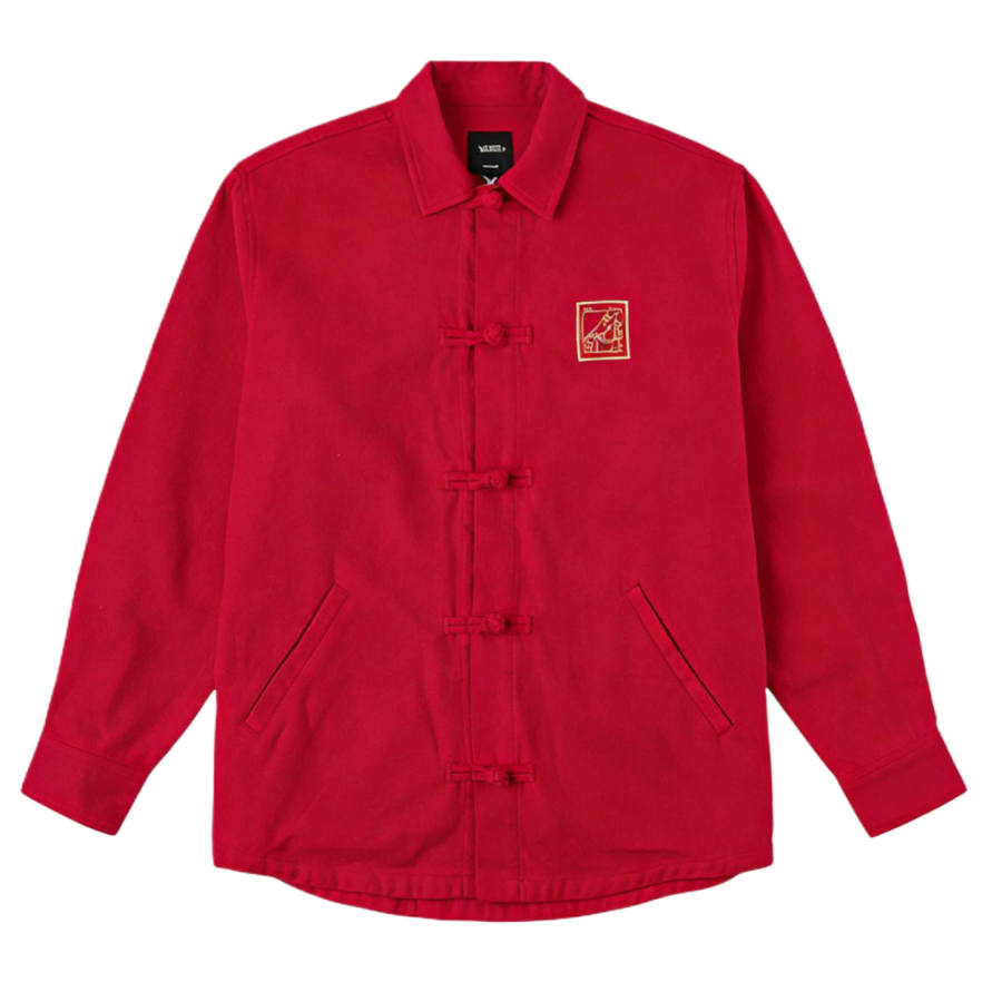 Vans Vans BOLIN Shirts Unisex Red Lapel Moderate Other