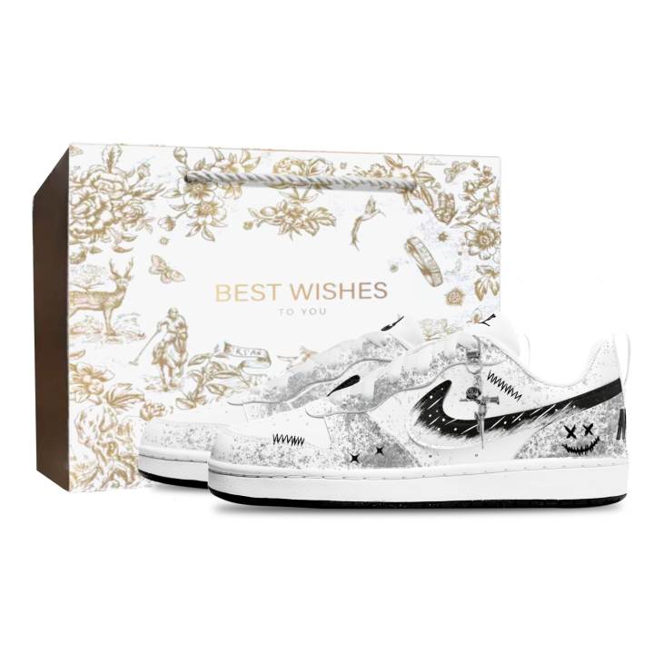 Nike Nike Court Borough Low top Kids' Skateboarding Shoes Unisex