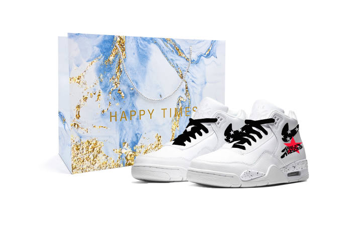 Nike Nike Flight Legacy Mid top Vintage Basketball Shoes Unisex White