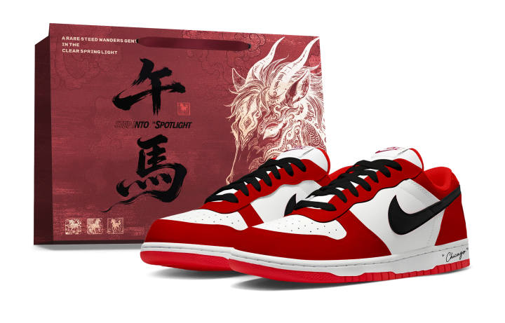 Nike Nike Big Chicago, Special Packaging Coverage Cushioning Low top Skateboard Shoes Men's Red