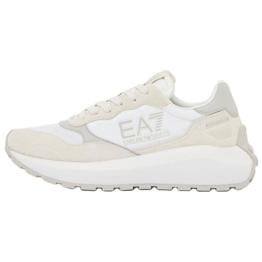 EMPORIO ARMANI EA7 Low top Casual Shoes 4cm Unisex White