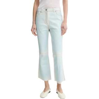Stand Studio Michaela belt-loop leather trousers