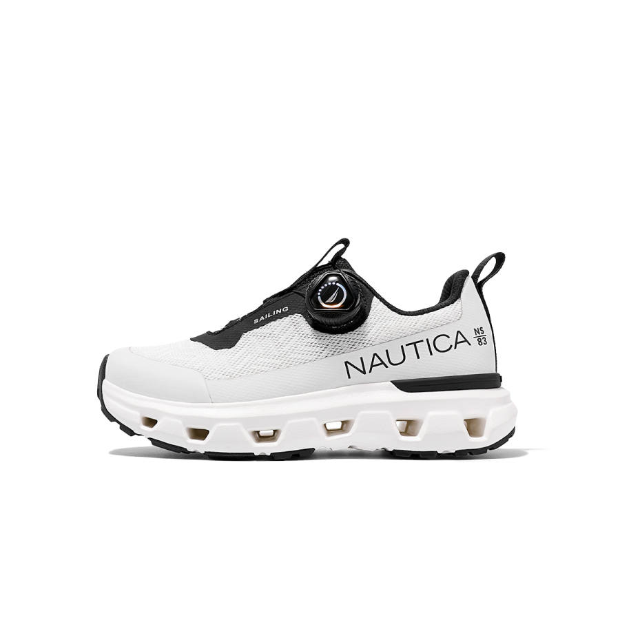 NAUTICA Low top Running Shoes Black Star White Kids'