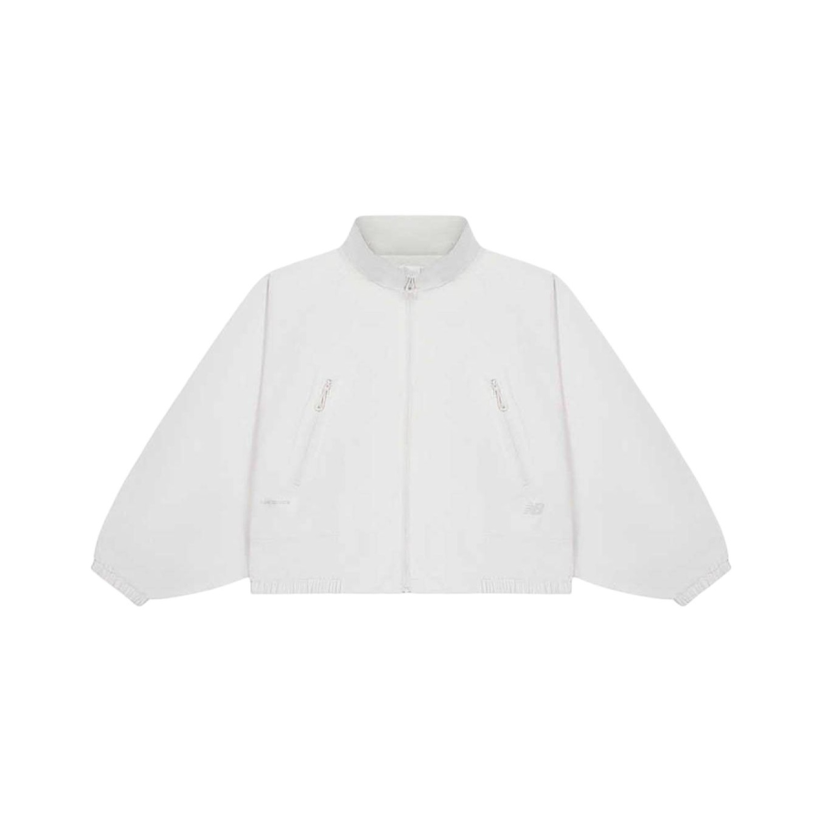 New Balance New Balance Jackets Women's White Stand Collar Moderate Other