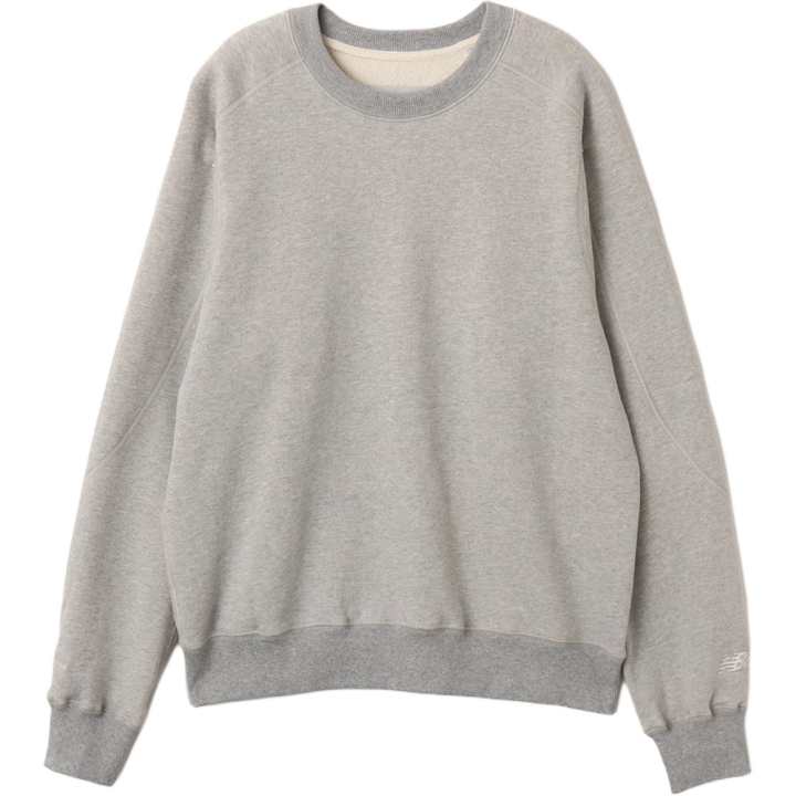 New Balance New Balance Sweatshirts Unisex Gray Crew Neck Moderate Regular