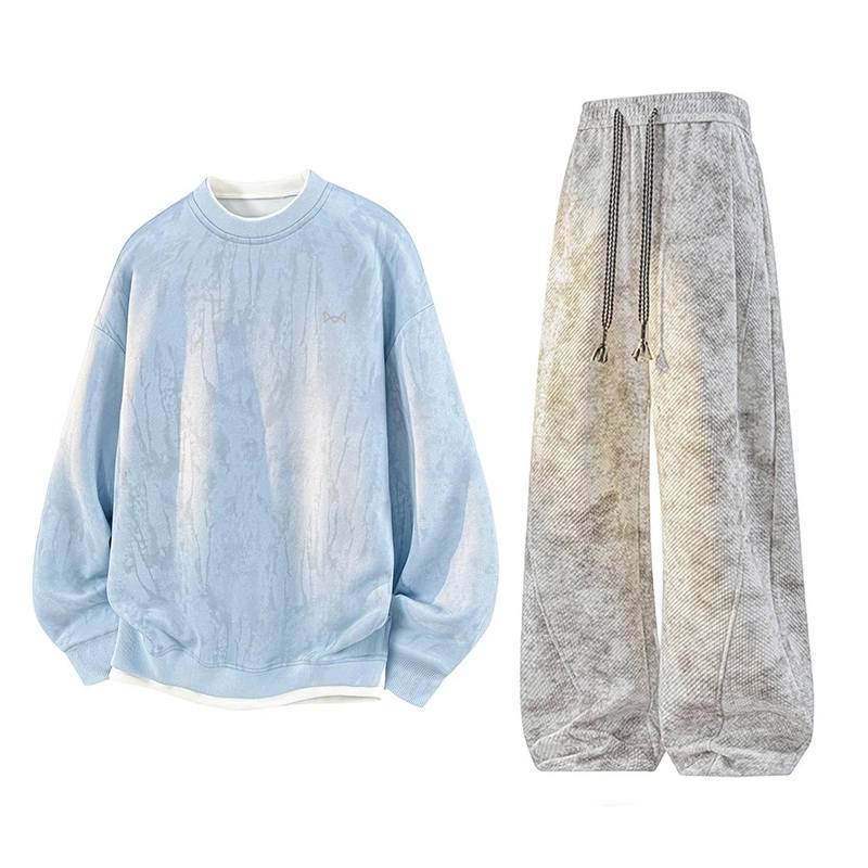 MIIOW Trend Party Series Sweatshirt Set Unisex 2 Pack