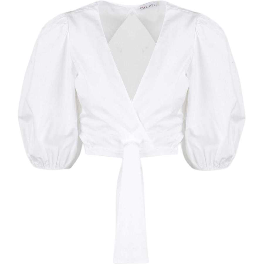 RED VALENTINO SS23 Crop Top Women's