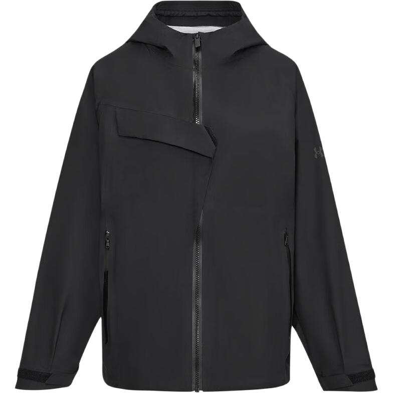 Under Armour Jackets Women's Black Hooded Moderate Other