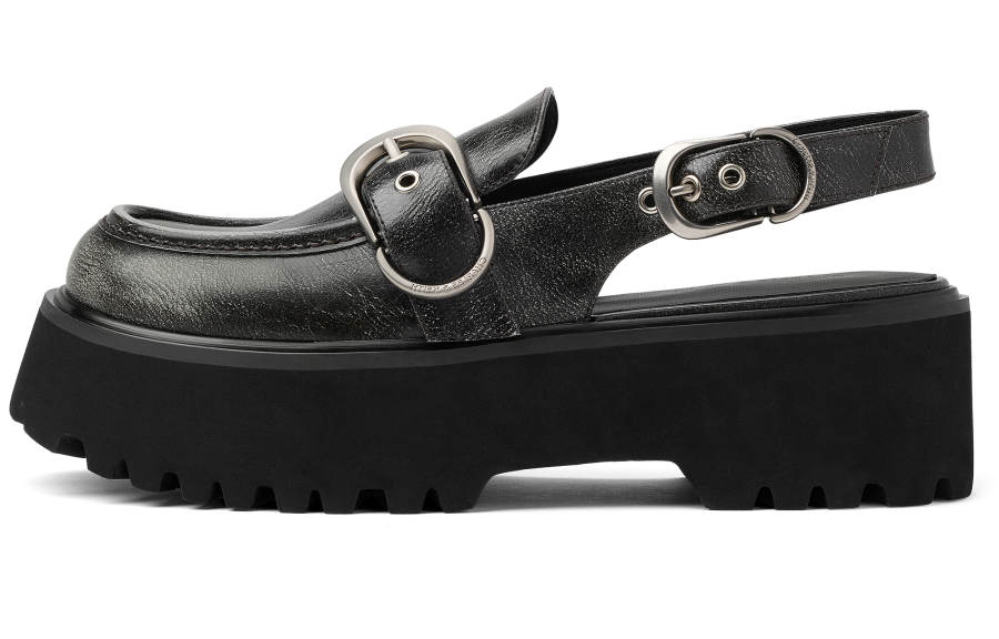 CHARLES&KEITH Small Ck Pu Casual Shoes 5.5cm Women's