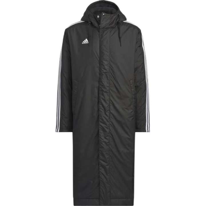Adidas Adidas Down Jackets Men's Black Hooded Non Detachable Moderate