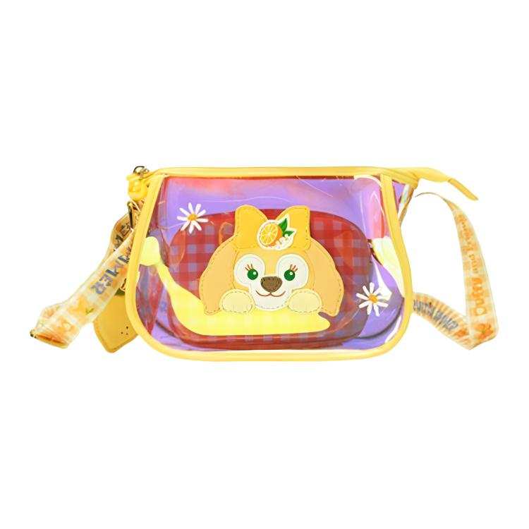 Disney Thermoplastic Polyurethane Underarm Crossbody Bag, Shoulder Bag Regular Women's Yellow