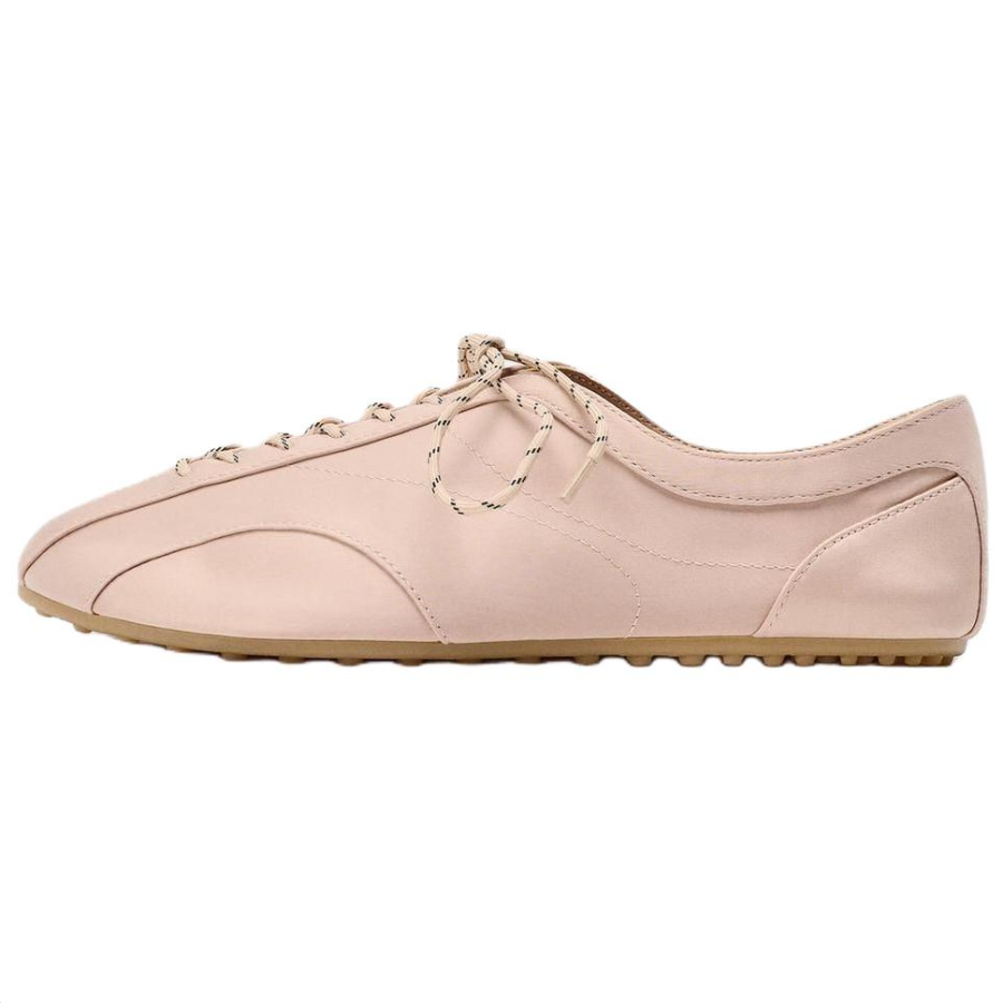 ZARA Low top Casual Shoes Women's Rose Red