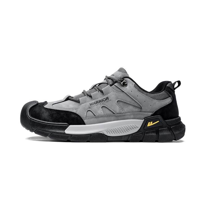 WARRIOR Warrior Coverage Rebound Balance Lightweight Coverage Rebound Balance Lightweight Low top Casual Shoes Men's Gray Black