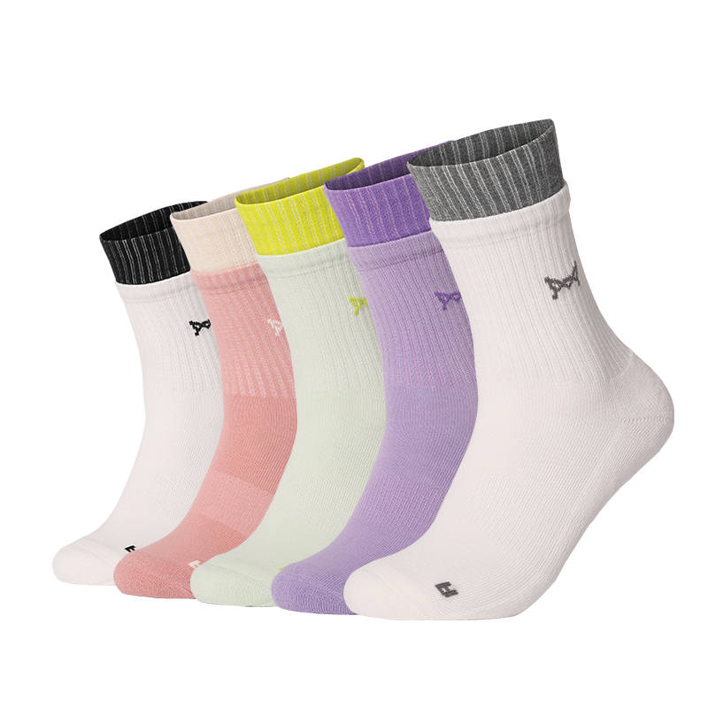 MIIOW Women's Crew Socks Women's 5 Pack