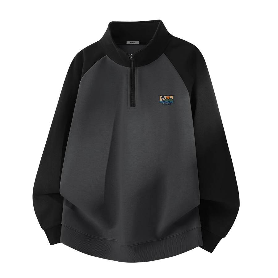 MINISO MINISO Sweatshirts Unisex Half Open Collar Moderate Heavyweight