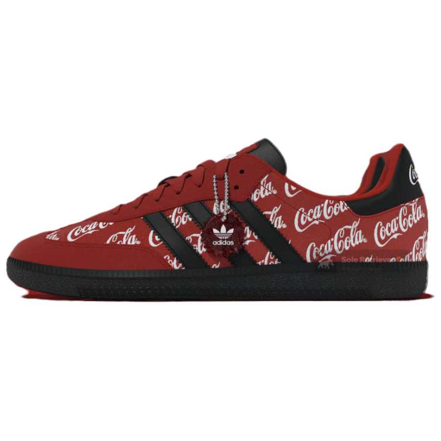 Adidas Originals x Coca Cola Samba German Army Trainers Unisex Red Black