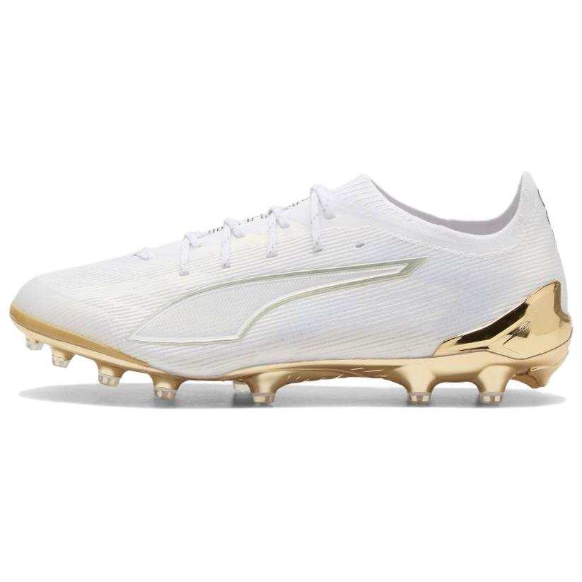 PUMA ULTRA 6 Support Soccer Shoes Unisex White Gold