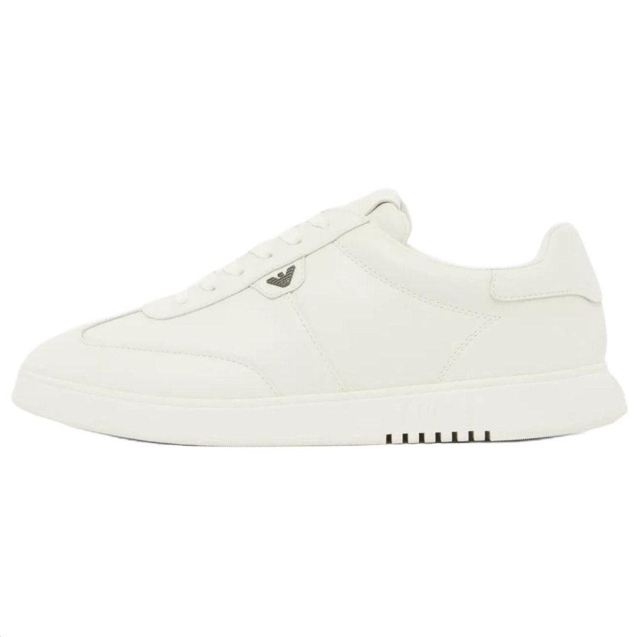 EMPORIO ARMANI Low top Skateboard Shoes Men's Ecru