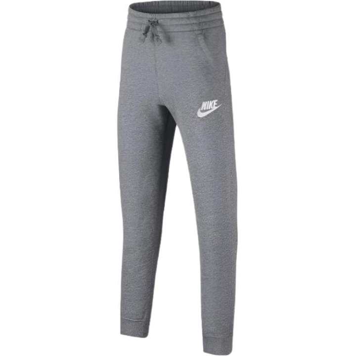 Nike Nike Knitted Sweatpants Elastic Solid Color Fleece Lined Pants Kids'