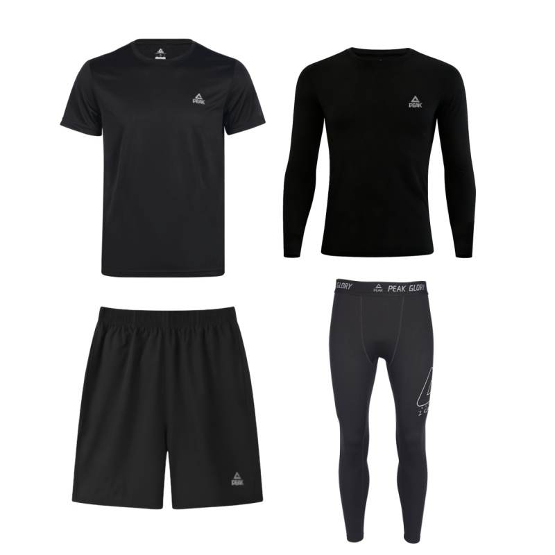 PEAK Fitness Sets Men's Crew Neck Moderate