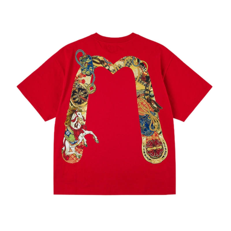 EVISU Year Of The Horse Limited Collection T Shirt Men's