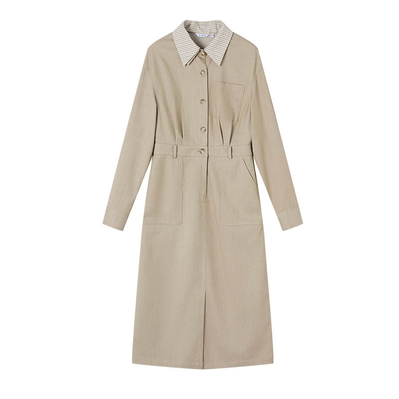 XIANGYING Long Sleeved Dress Women's