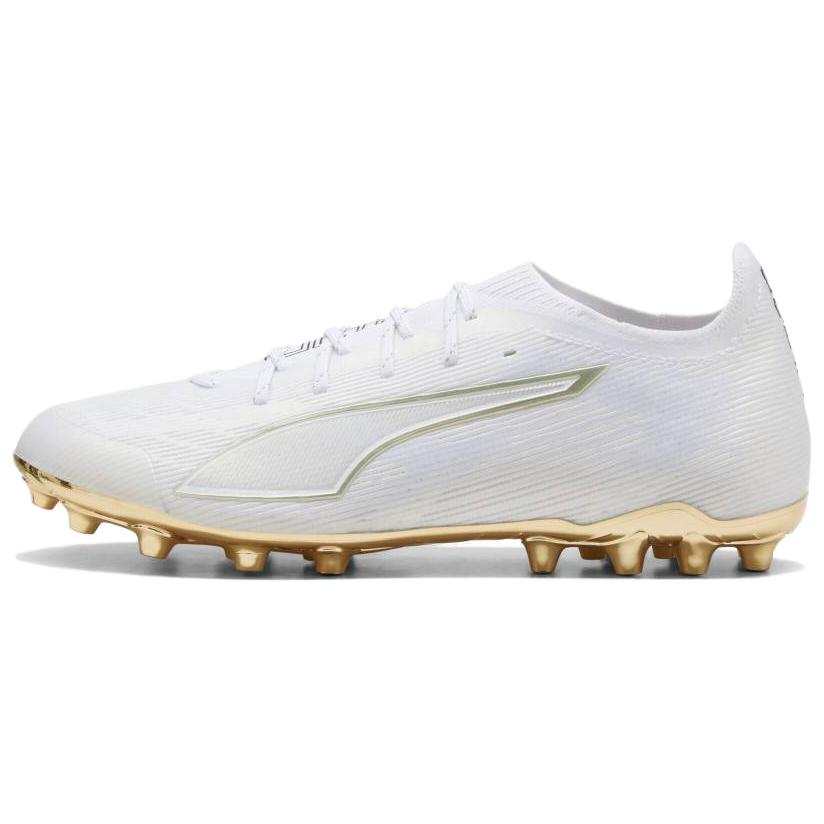 PUMA ULTRA 6 Support Soccer Shoes Unisex White Gold