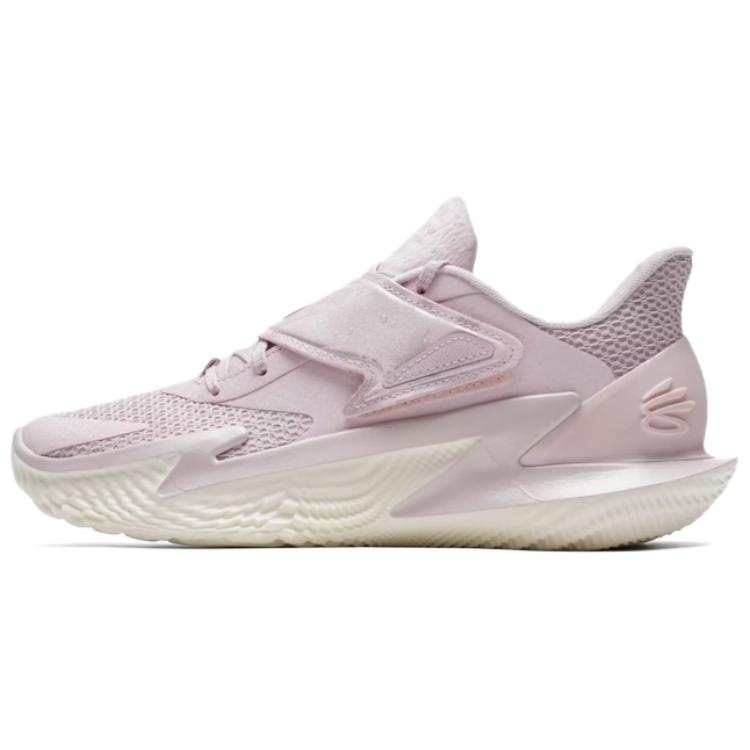 Under Armour D Fox 2 Comfortable And Lightweight Abrasion Resistant Breathable Low top Basketball Shoes Unisex Pink