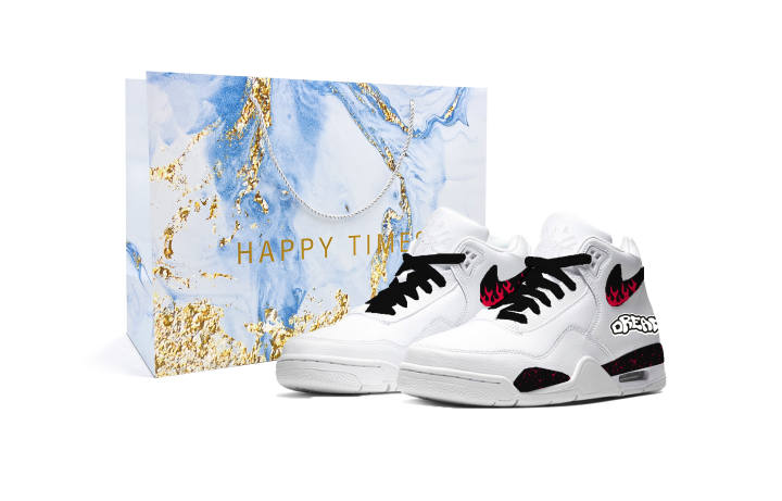 Nike Nike Flight Legacy Mid top Vintage Basketball Shoes Unisex White