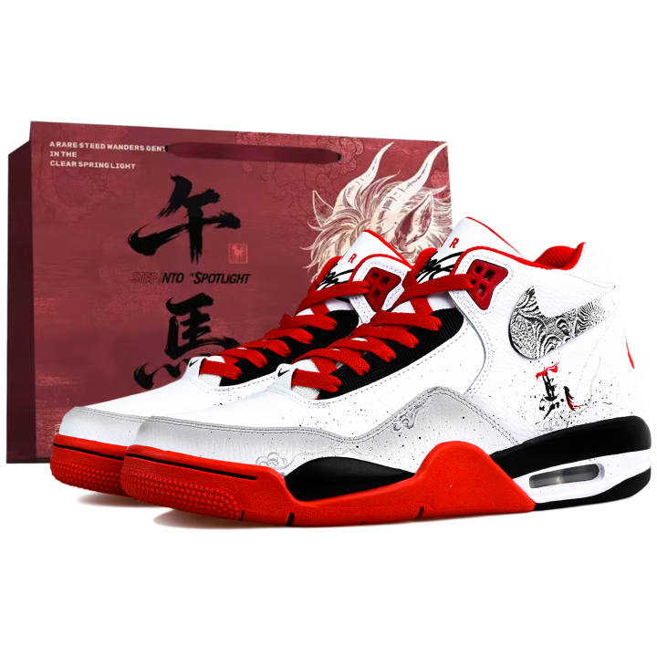 Nike Nike Flight Legacy Abrasion Resistant Coverage Mid top Vintage Basketball Shoes Men's