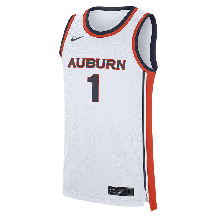 Nike Nike Auburn Replica Men's Nike College Basketball Jersey