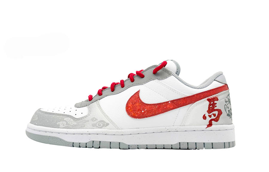 Nike Nike Big Seeking Plum Blossom In The Snow Quick Dry Abrasion Resistant Breathable Low top Skateboard Shoes Men's