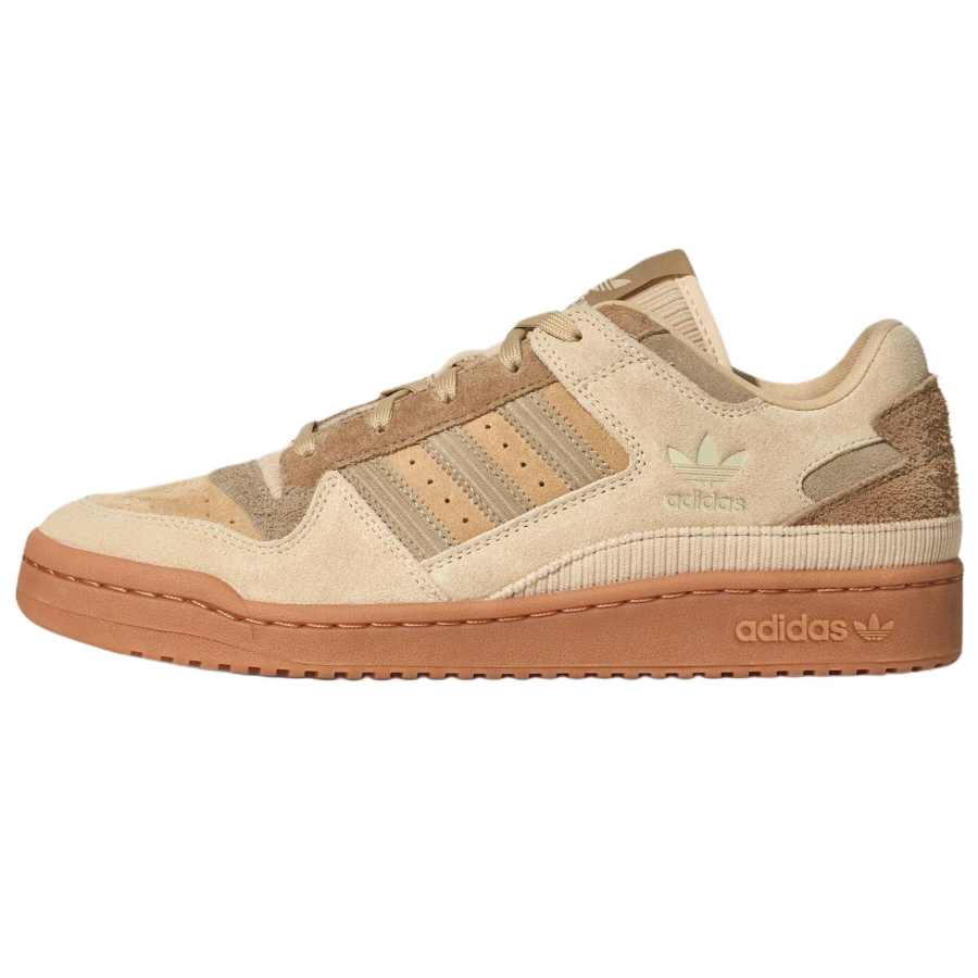 Adidas Originals FORUM Low top Skateboard Shoes Unisex Light Brown
