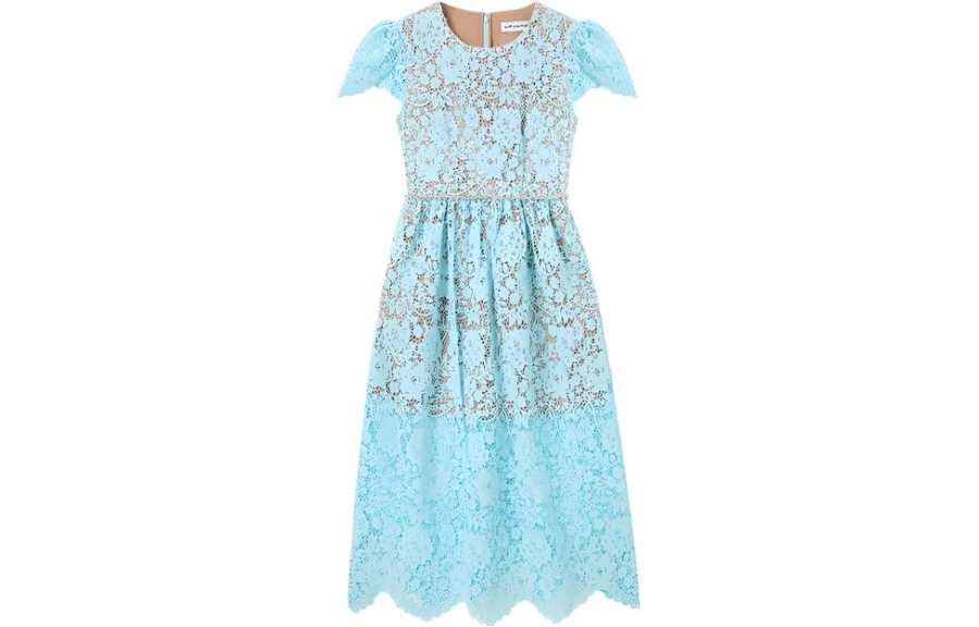 Self-portrait Self portrait Short Sleeved Dress Women's