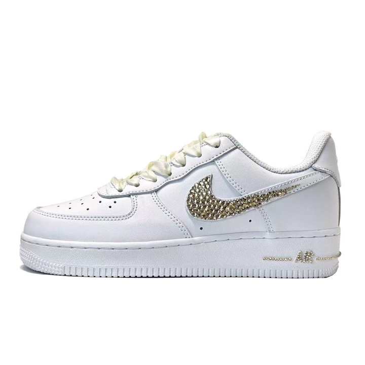 Nike Nike Skateboard Shoes Unisex Low Top White Gold