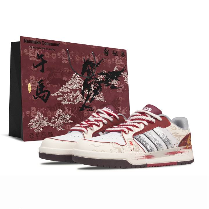 Adidas Adidas ENTRAP Skateboard Shoes Unisex Low Top Red
