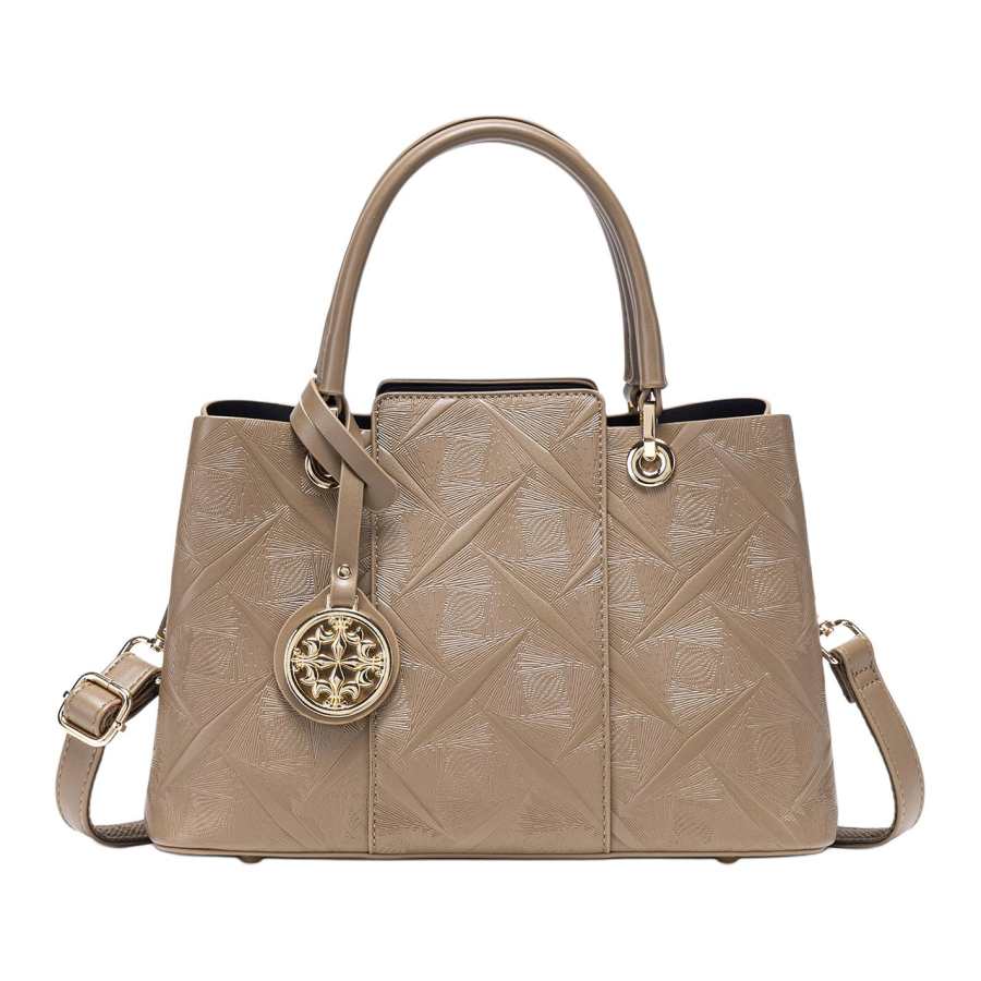 PAYOT PAYOT Synthetic Leather Handbag Regular Women's Elephant Gray