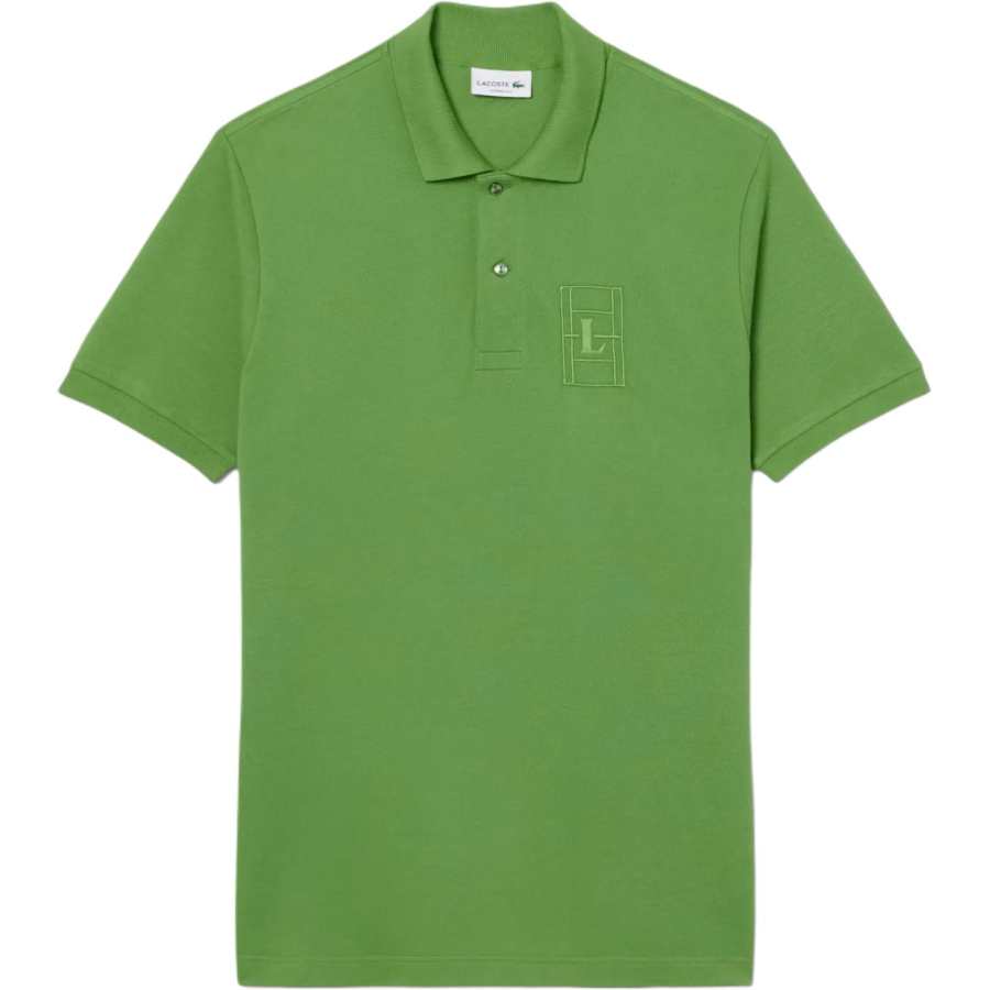 LACOSTE Lacoste logo-embroidered polo shirt
