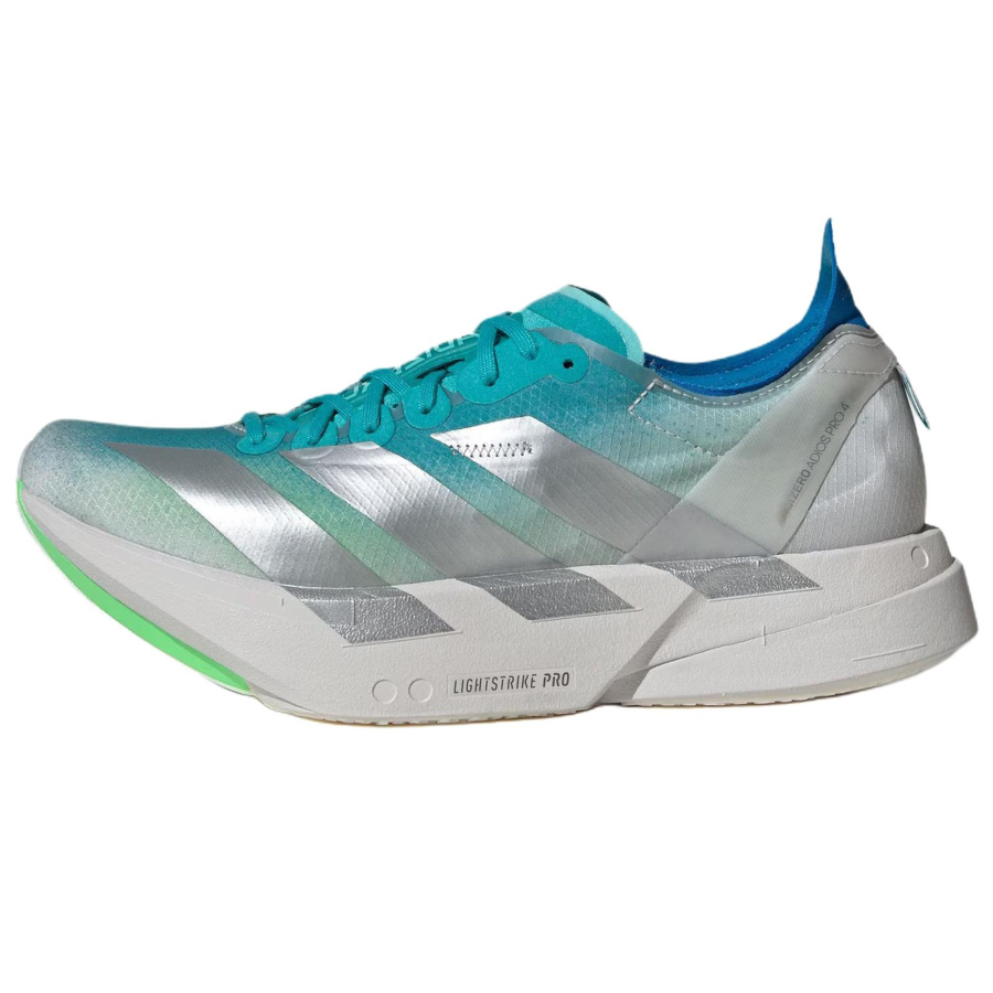 Adidas Adidas Adizero Adios Pro 4 Slip Resistant Racing Running Shoes Women's Aqua Green