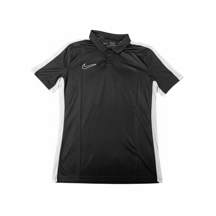 Nike Nike Polo Shirts Unisex Black/White Lapel Moderate Straight Fit