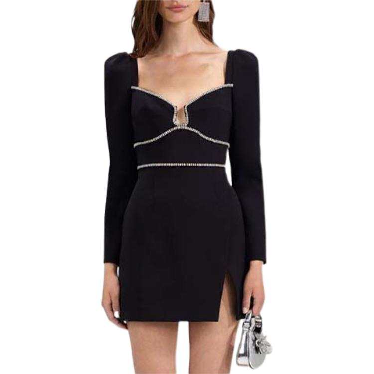 Self-portrait Self portrait SS23 Long Sleeved Dress Women's