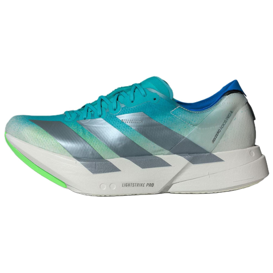 Adidas Adidas Adizero Adios Pro 4 Slip Resistant Racing Running Shoes Men's Aqua Green
