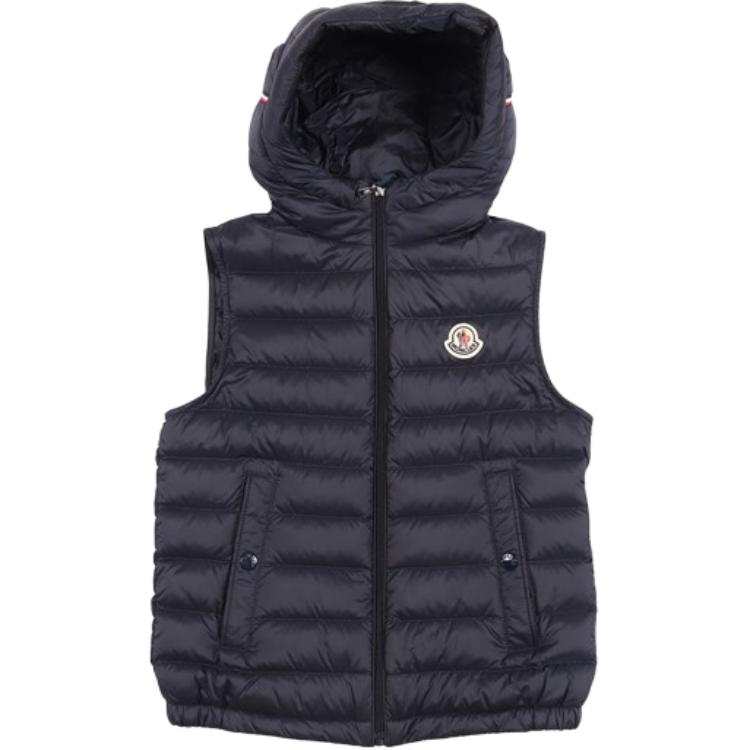 Moncler Moncler Down Vest 26ss Uzzay Blue Kids'