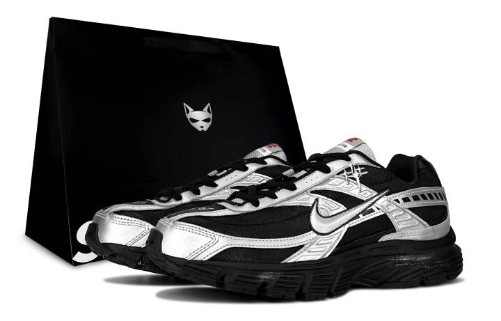 Nike Nike Initiator Cushioning Abrasion Resistant Cushioning, Wear Resistant Low top Running Shoes Men's Silver