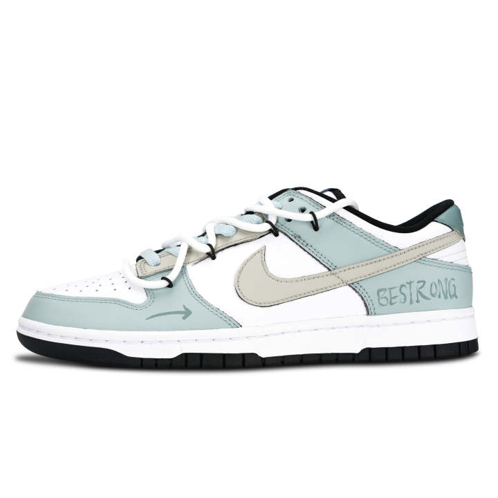 Nike Nike Dunk Black White, Mint Summer Abrasion Resistant Slip Resistant Abrasion Resistant Slip Resistant Low top